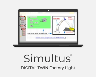 Simultus DIGITAL TWIN Factory Light 4.0